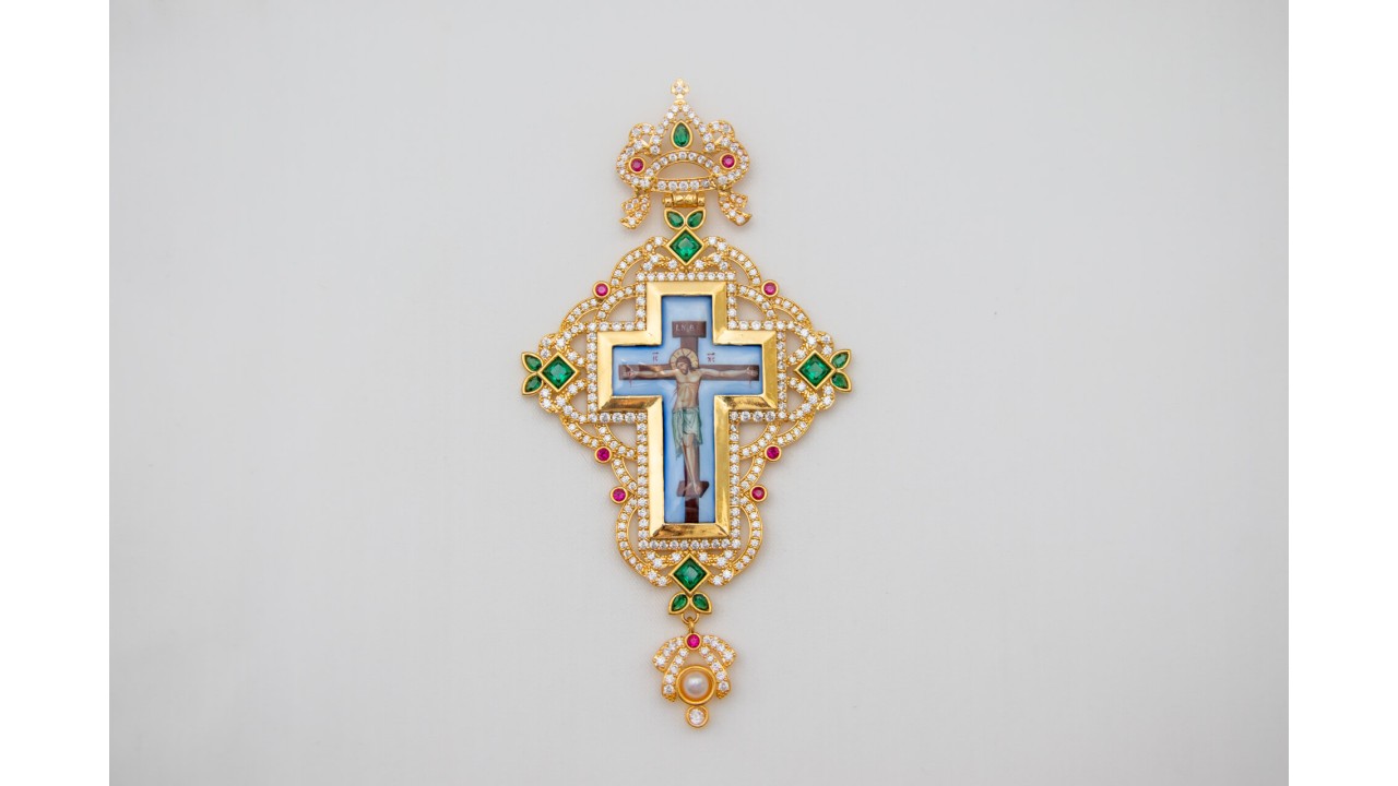 Pectoral Cross silver 16-03