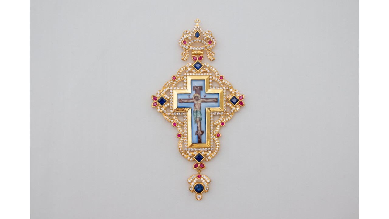 Pectoral cross silver 16-05